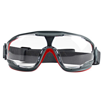 3MGA501防雾防尘防风沙防液体飞溅眼罩抗冲击劳保眼镜 红色