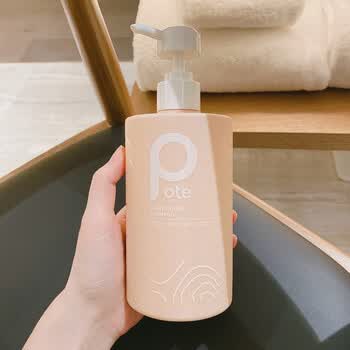 官方旗舰pote柏缇洗发水海藻去屑控油维生素e护发i素改善毛躁小麦蛋白