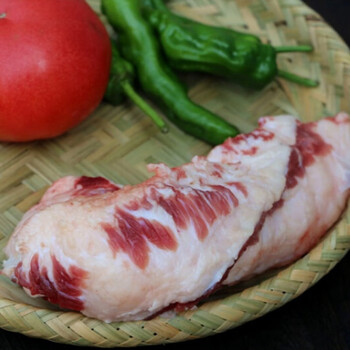 牛胸口油胸口朥牛胸口肉火锅烧烤食材牛胸膘 新鲜牛肉 2斤