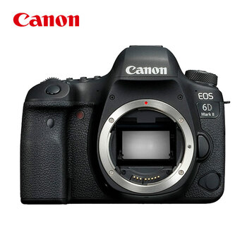 佳能（Canon）EOS 6D Mark II 6D2全画幅单反相机 单机身 （约2620万像素/4K延时短片）
