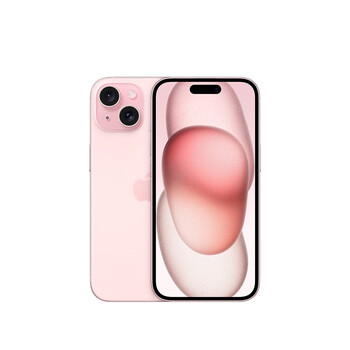 Apple iPhone 15 (A3092) 128GB 粉色 支持移动联通电信5G 双卡双待手机