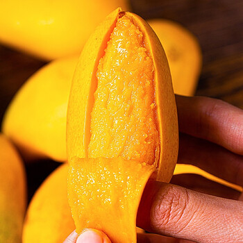 海南小台农芒果当季小台芒三亚特产热带新鲜水果芒果3斤装单果70100g