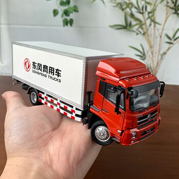 星屑原厂工程车模型 1:43 东风越野军卡eq140 八平柴货车 天锦货柜车 
