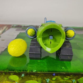 植物大战僵尸玩具大号玉米加农炮二代可发射炮弹牛仔僵尸套装京闪配送