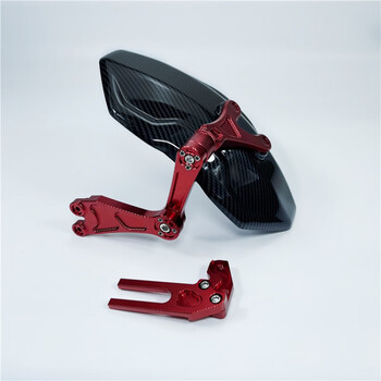 适用小牛后盾挡泥板n1s u b m2 ngt小猴子炭纤维改装配件电动车挡水板