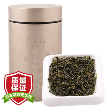 悦来香茶叶2022年新茶春茶绿茶珍悦系列一级板栗香罐装150克 珍悦日照