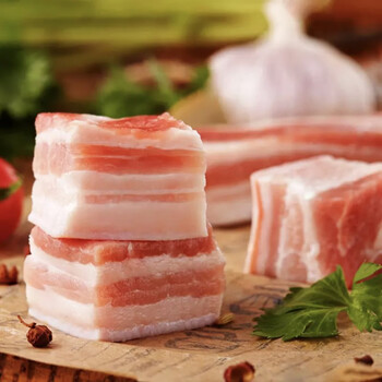 五花肉原装进口西班牙5j火腿用伊比利亚黑猪橡果黑猪肉可分切