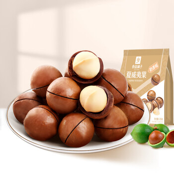 10件】坚果组合夏威夷果紫衣腰果榛子小白杏核 云南夏威夷果120gx1袋