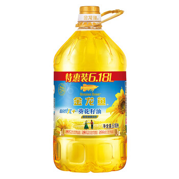 金龙鱼自然优+葵花籽油价格历史走势及产品评测