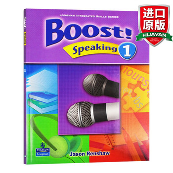 英文原版培生朗文中学英语教材口语分级强化训练1 Boost Speaking L1级口语练习技能 摘要书评试读 京东图书