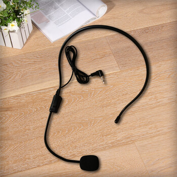 mic扩音器麦克风aux喊话器耳机夹领式话筒扬声器挂耳式 头戴式耳麦