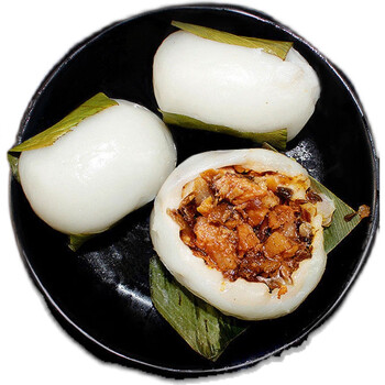 华容糯米团子 20个装 家乡特色小吃湖南华容团子 香干胡萝卜莲藕腊肉