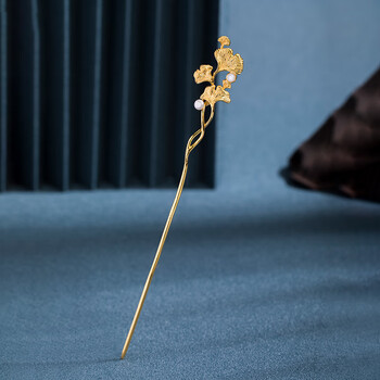 三生有杏金色发簪【图片 价格 品牌 报价】-京东