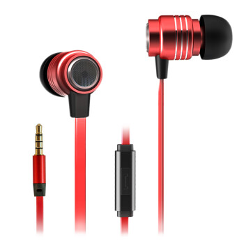西部猎人（VV.HUNTER）SK605手机耳机入耳式音乐耳机通用IOS安卓系统手机 红色