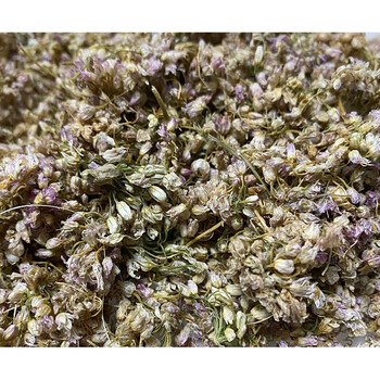 野山葱花麻麻花干野韭菜花野生摘麻花干扎蒙花饭店调料炝锅 新货(250