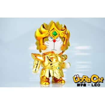 哆啦a梦叮当猫cos黄金圣斗士金牛座巨蟹座公仔玩偶模型狮子座