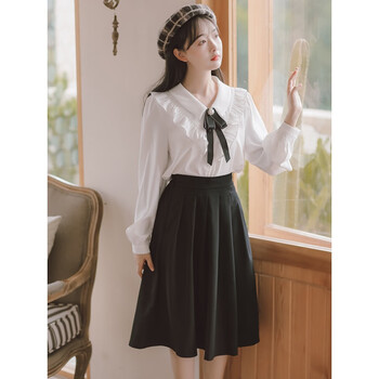 教资面试衣服女夏季大学生幼儿园教师资格证面试服装白衬衫薄款职业