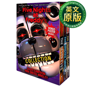 玩具熊的五夜后宫小说英文原版five Nights At Freddy S 1 3本套装 摘要书评试读 京东图书