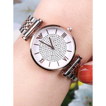 满天星手表女小众轻奢国产女款学生高级感女士石英表间金色升级版瑞士
