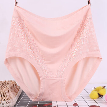 浪莎妈妈内裤本命年女士莫代尔大码中老年人红色衩高腰无痕宽松款透气