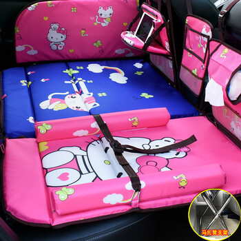 曼影儿童车载睡床婴儿轿车车内折叠睡垫车上后座宝宝汽车后排睡觉神器