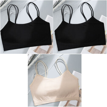 1216岁中学生高中生纯棉发育期背心大童学生青春期女孩钢圈棉质内衣