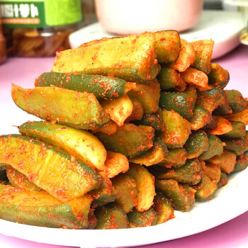 壽廣香脆萝卜干五香微辣麻辣下饭潍坊水果萝卜腌制即食咸菜250g下酒菜