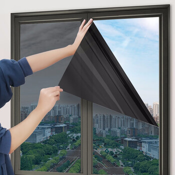 防偷窥玻璃隔热膜窗户贴纸单向透视玻璃贴纸防晒窗户贴膜遮阳遮光玻璃