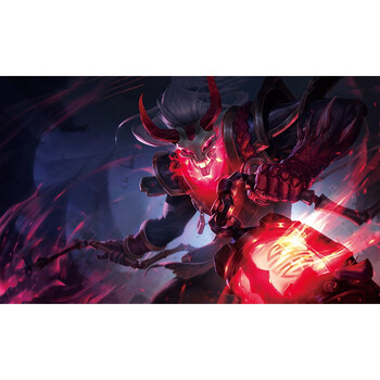 酒红色 腥红之月-锤石 45x30厘米  自粘海报 赠送一起下单