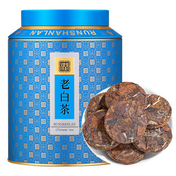 禾澹皇茅福鼎福建福建福建白茶饼小茶饼小方片寿眉紧压茶叶白茶饼干老