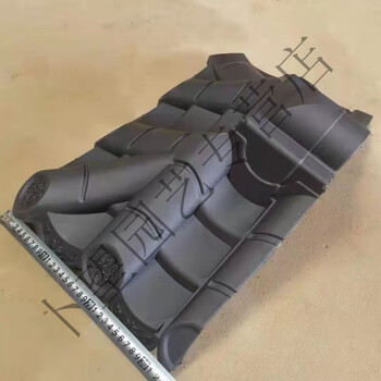 树脂瓦仿古瓦一体树脂围墙瓦屋檐装饰塑料瓦片仿真瓦围墙双面晗畅天