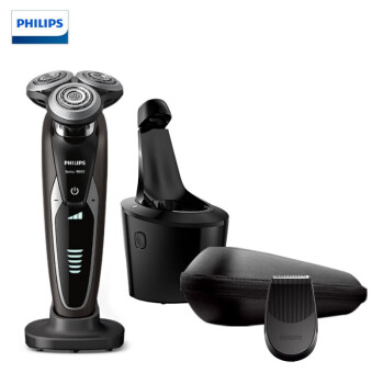 飞利浦（PHILIPS）电动剃须刀刮胡刀荷兰进口干湿双剃9系S9551