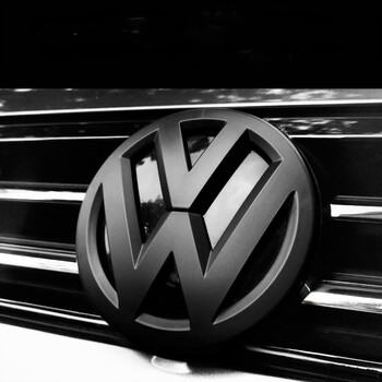 适用于大众高尔夫polo朗逸途观l速腾迈腾凌渡宝来捷达车标改黑标1921