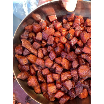 贵州特产脆哨贵阳遵义特色小吃糯米饭脆臊子软哨酥脆零食肥肉油渣 .