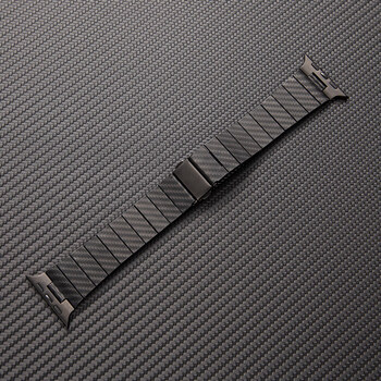 代用智能苹果iwatch76543se代applewatch表带表壳保护手表带碳纤维纹