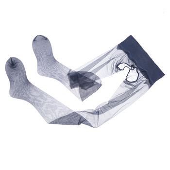 360无缝丝袜 脚尖透明无痕性感连裤袜夏女情趣开档可撕袜子纯欲jk制服