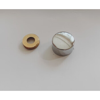 卫生间单双杆毛巾架配件底座固定垫片不锈钢卡子铜浴巾架挂件墙座毛巾