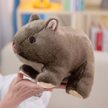 京佳仿真小老鼠毛绒玩具可爱鼠鼠公仔抱枕玩偶布娃娃儿童礼物男女孩