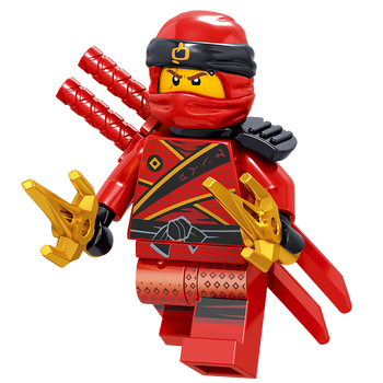 高乐高2023年幻影忍第六季吴大师5人仔男孩积木玩具 深灰色 a005凯