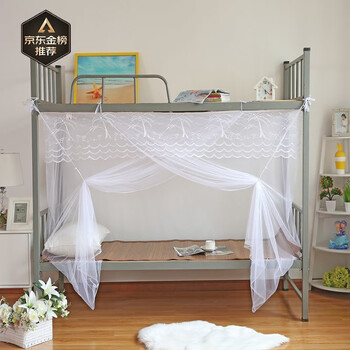 9m上下铺1.2米单人床蚊帐家用1.8m床铺1.