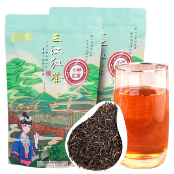 屹宏（yihong）广西柳州三江红茶500g袋装 本地小叶种红茶 布央仙人山茶浓香型 500g