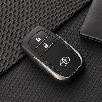 适用丰田rav4荣放钥匙外壳14款16年18款原装车智能遥控器替换新壳