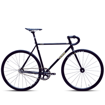 死飞自行车实心胎倒刹77死飞av动作钢架复古竞速整车倒骑学生自行车