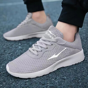 鸿星尔克erke男鞋夏季网面运动鞋轻便透气软底减震男款防滑休闲跑步鞋