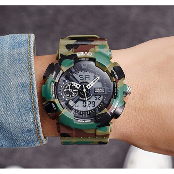战术手表军表多功能户外运动作战机械电子表俄罗斯军表男士迷彩手表