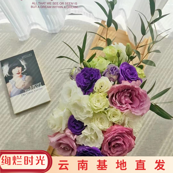 芊芊细语包月鲜花云南直发每周一花家用水养插花瓶玫瑰主题混搭礼品小花束送女友家人居家客厅办公室装饰单次体验款48h发货浮光初夏 5 7种花材 图片价格品牌报价 京东