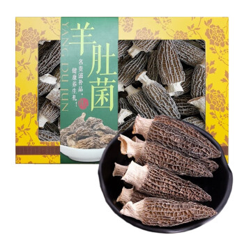 滇味十足（DIANWEISHIZU）羊肚云南特产头茬羊肚南北干货山珍菇煲汤火锅食材中秋好礼 精品礼盒装【送礼优选-德邦空运】