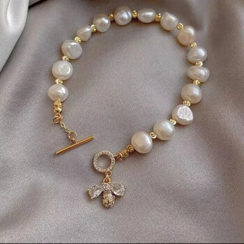 淡水 小蜜蜂手链【图片 价格 品牌 报价】-京东