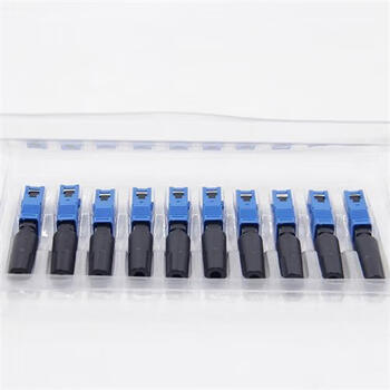 youysi新款ftth预埋式sc光纤冷接子皮线光缆冷接头电信级光缆快速新款