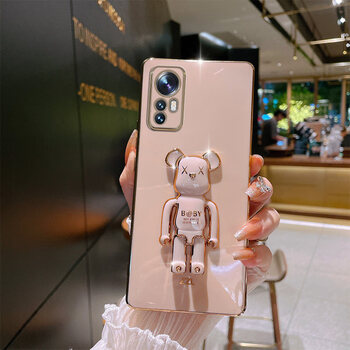 迅卡凡 适用于小米12手机壳xiaomi12pro情侣立体保护外套12x可爱卡通